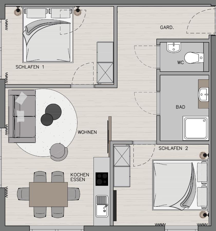 Streif Lxl Aparthotel Kirchdorf in Tirol